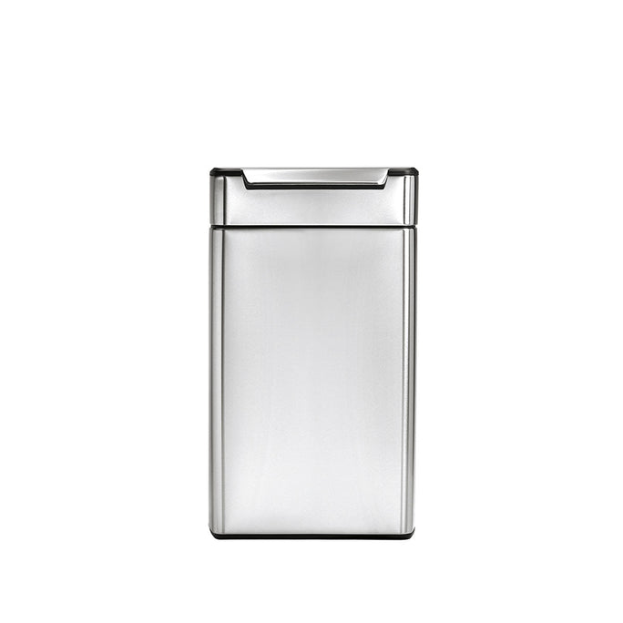 40 Litre, Rectangular Touch-Bar Bin