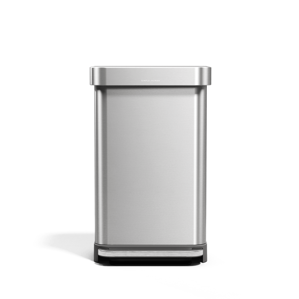 45 Litre, Rectangular Pedal Bin With Liner Pocket - Simplehuman