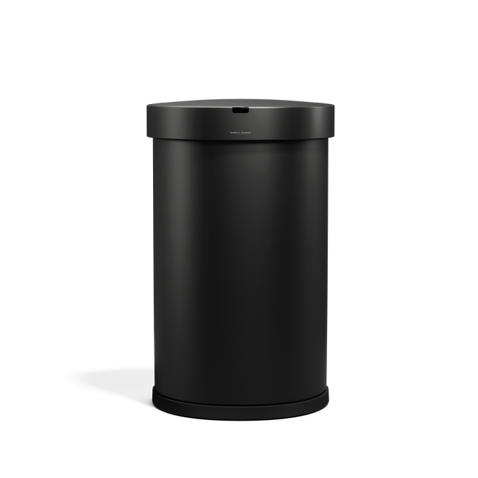 45 Litre, Semi-Round Sensor Bin With Liner Pocket