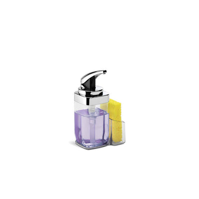 650ml square push pump with caddy