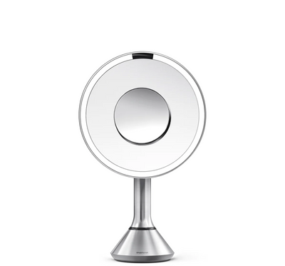 new sensor mirror round (with touch control brightness and 10x magnifier)