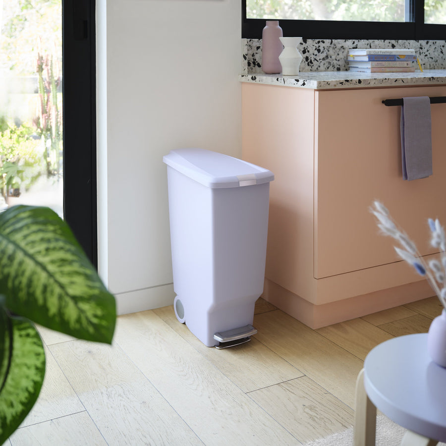 40L Slim Hybrid Pedal Bin