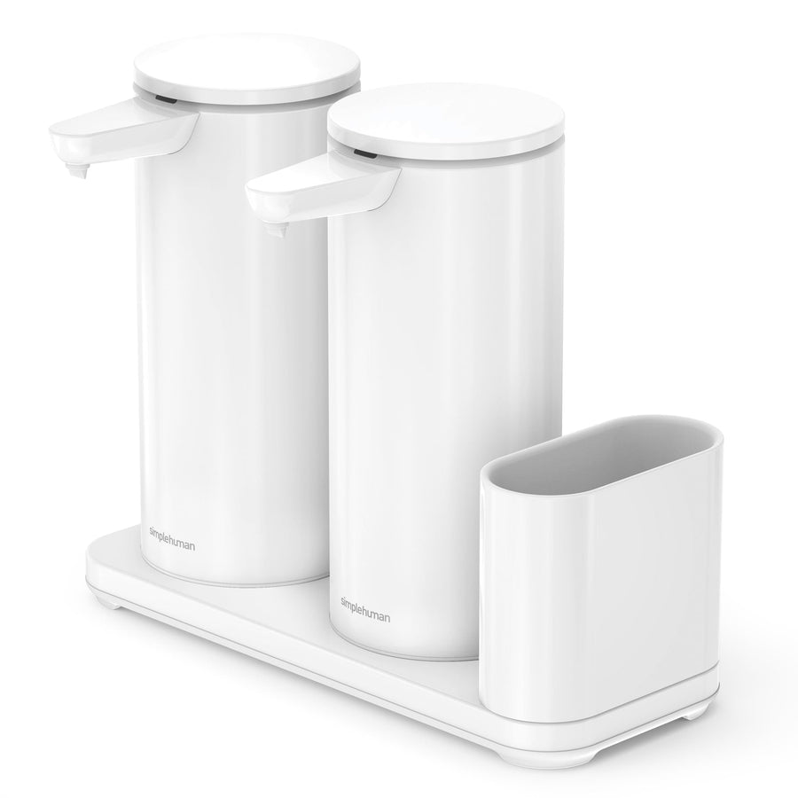 Dual 414ml Sensor Pump with Caddy