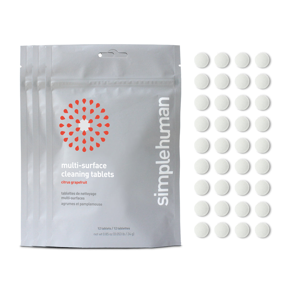 Simple Basic Tablets multi-surface cleaning tablets - simplehuman