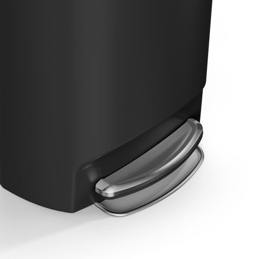 50L Semi-Round Hybrid Pedal Bin