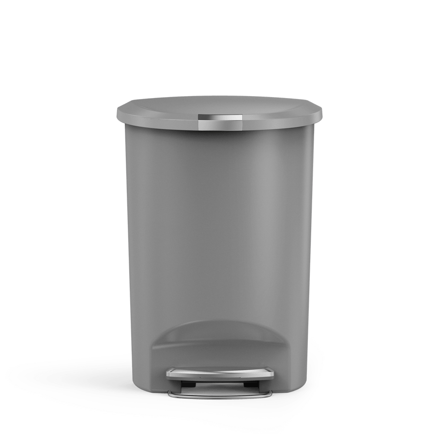 50L Semi-Round Hybrid Pedal Bin