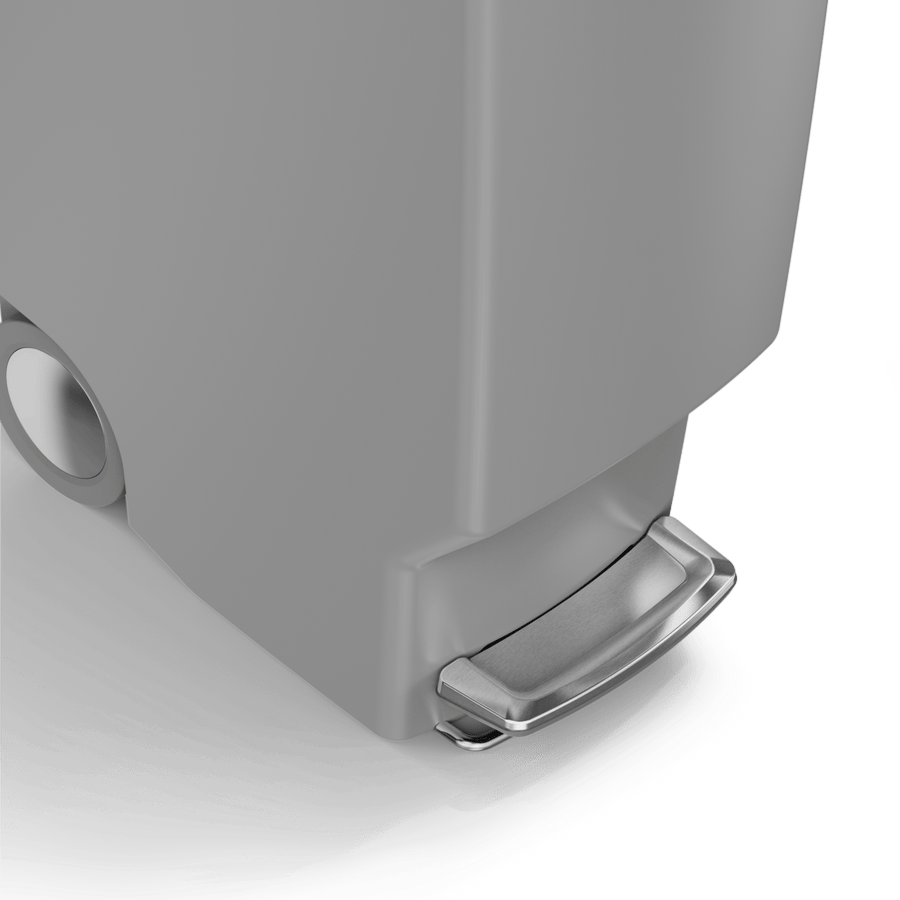 40L Slim Hybrid Pedal Bin