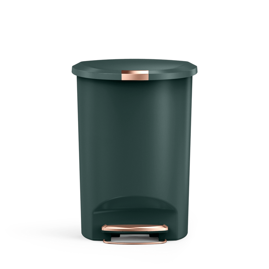 50L Semi-Round Hybrid Pedal Bin