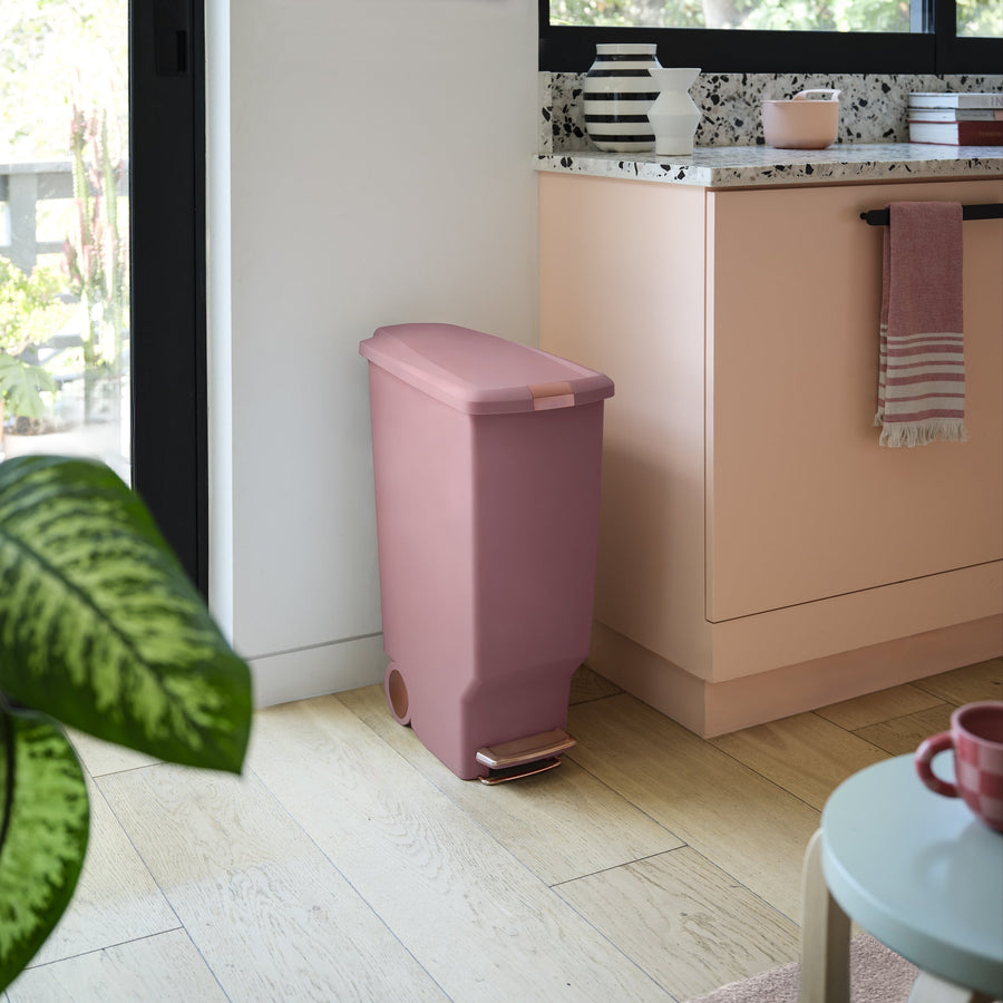 40L Slim Hybrid Pedal Bin