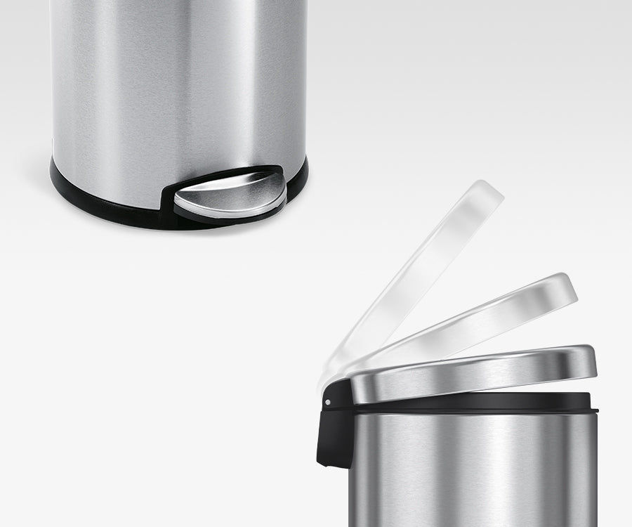4.5 Litre, Round Pedal Bin - Simplehuman