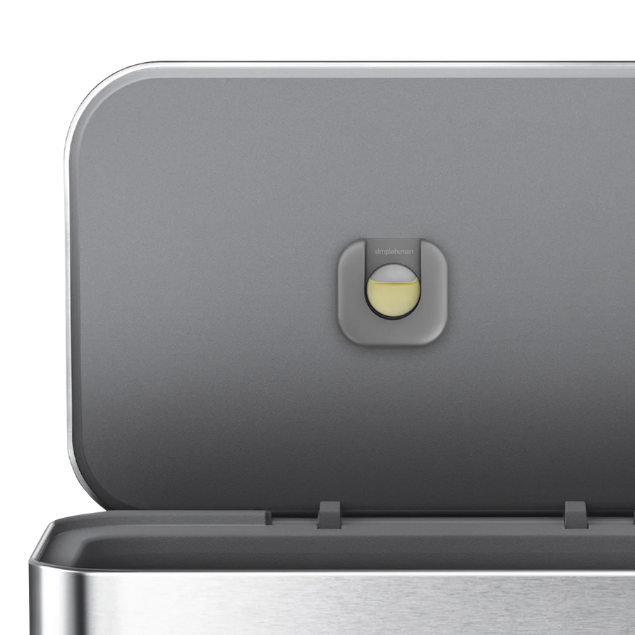 55 Litre, Rectangular Pedal Bin With Liner Pocket