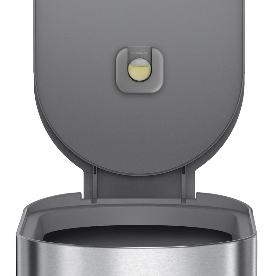 45 Litre, Slim Pedal Bin With Liner Rim