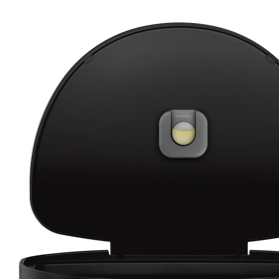 45 Litre, Semi-Round Pedal Bin With Liner Rim