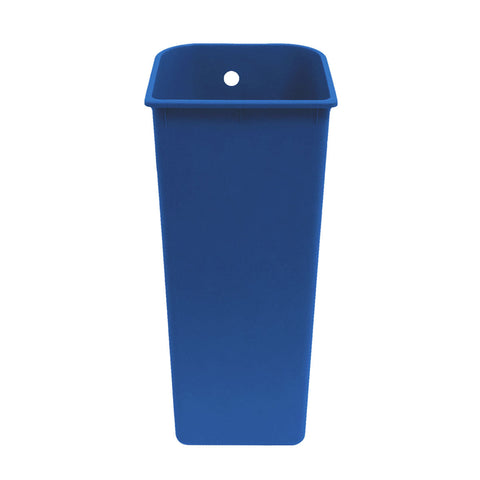 20L blue plastic recycling bucket 