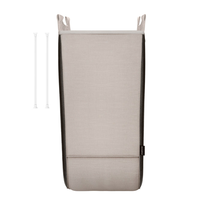 Set Of 2 Laundry Bags For White Double X-Frame Hamper Lt1012 [Sku:Pd6320]