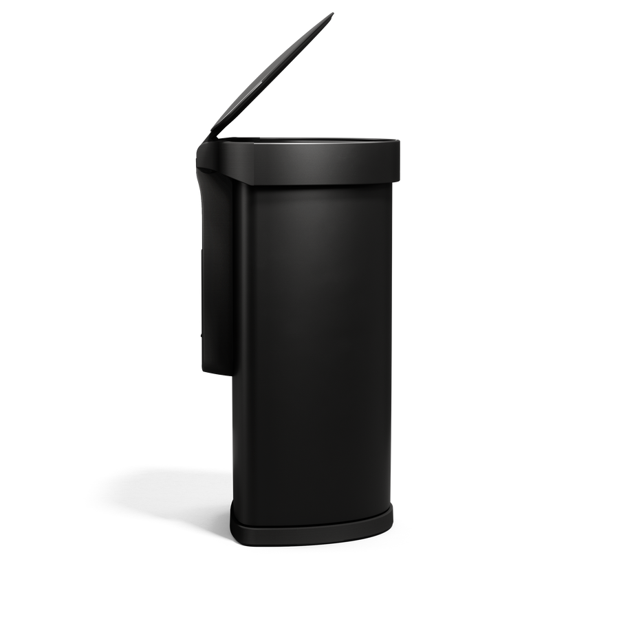 45 Litre, Semi-Round Sensor Bin With Liner Pocket
