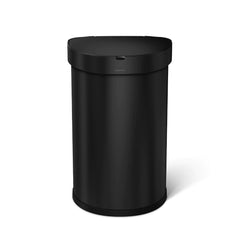45 litre, semi-round sensor bin with liner pocket